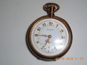 Elgin pocket watch 14K