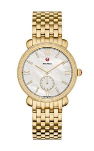 Michele Gracile Gold watch NWT