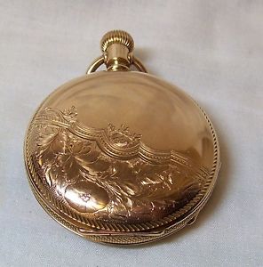 J-Assmann-Glashutte-Sachsen-Hunters-Case-Pocket-Watch circa 1900