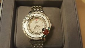 NEW Michele Diamond Cloette Ladybug Diamond Watch MWW20D000001 Limited Edition