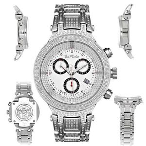 Men's Diamond Watch Joe Rodeo Master JJM13 4.75 Ct Illusion Dial