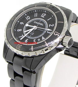 Chanel H0682 J12 Black Ceramic Quartz 33 mm Ladies Watch !