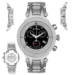 Men's Diamond Watch Joe Rodeo Master JJM11 4.75 Ct Illusion Dial