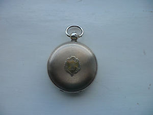 very large silver pocket chronometer full hunter