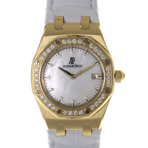 Audemars Piguet Royal Oak Women's Gold Quartz Watch 67601BA.ZZ.D012CR.03