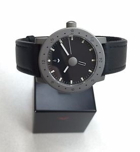 VENTURA Design on Time V-Matic Globe GMT Automatic Chronometer Titanium 39mm NEW