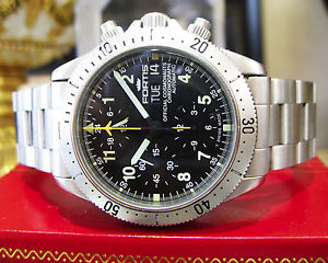 Fortis Cosmonauts Chronograph Automatic Ref; 605.22142 Lemania 5100 Watch