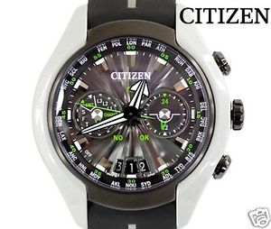 Auth CITIZEN "Promaster" Satelite Wave CC1064-01E Eco-drive Solar, Men's watch