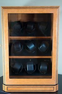 Orbita Bergamo 9 Madrona Burl Watch Winder