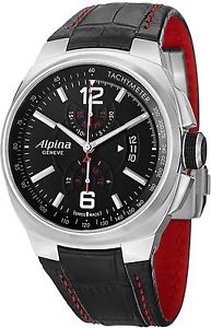 Alpina Men's AL725AB5AR26 Analog Display Swiss Automatic Black Watch