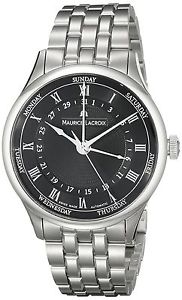 Maurice Lacroix Men's MP6507-SS002-310 Tradition Analog Display Swiss Automat...