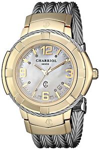 Charriol Women's CE438Y1650002 Celtic Analog Display Swiss Quartz Silver Watch