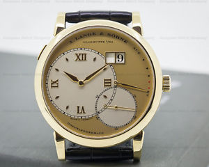 A Lange & Sohne Grand Lange 1 18K Yellow Gold / Champagne Dial 115.021