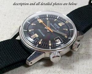 VINTAGE PONTIAC HYDRAULICA 20 MEMOMATIC AUTOMATIC COMPRESSOR DIVER WRISTWATCH