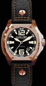 Lum-Tec V Series V4 Luminous Rose Gold automatic men's watch