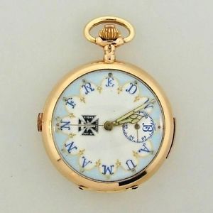 ELEGANT YELLOW GOLD WATCH