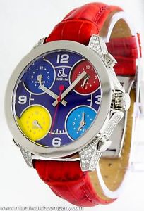 Ladies Jacob & Co. "5 Time Zones " Watch - Factory Diamonds - 40mm - Quartz