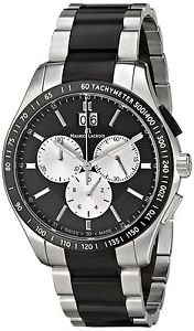 Maurice Lacroix Men's MI1028-SS002-331 Miros Analog Display Analog Quartz Sil...