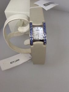 EBEL BELUGA MANCHETTE DIAMOND AND SAPPHIRES LADIES WATCH NEW!! $14,600 RETAIL!!!