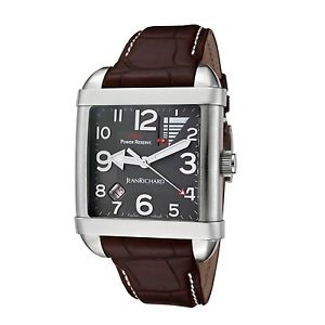 Jean Richard Paramount 62118-11-61A-AAE 36mm Automatic Stainless Steel Case B...
