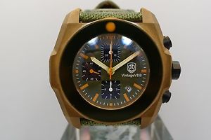 VINTAGE VDB TIMER II CHRONOGRAPH BRONZE BRONZO LIMITED 20 PCS RARE SOLD OUT