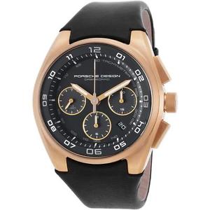 PORSCHE DESIGN MEN'S DASHBOARD 44MM BLACK AUTOMATIC WATCH 6620-69-40-1243