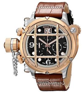 Invicta Men's 17347 Russian Diver Analog Display Swiss Quartz Brown Watch