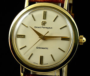 Vintage-Girard Perregaux 14-karat gold Gyromatic!