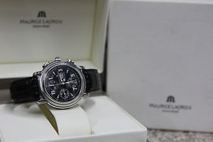 Maurice LaCroix Masterpiece Chronograph Automatic Mens Day Date Watch MP6318