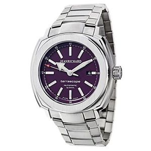 Jeanrichard 60500-11-D01-11A Mens Purple Dial Automatic Watch