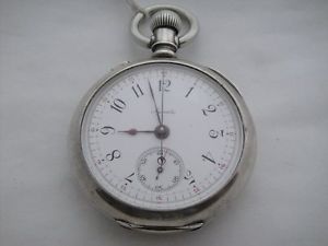 Agassiz Split Second Chronograph sn8018 - 19J adj 16s pocket watch original