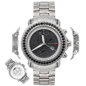 Men's Diamond Watch Joe Rodeo Junior JJU43 13.25 Ct Illusion Dial