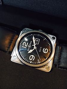 Bell & Ross BR01-96 - Big Date Stainless Steel 46mm w/ Original Box and Papers