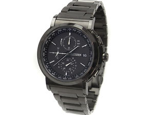 Citizen Solar Quartz AT8084-51E World Time / Perpetual Calendar / Chronograph