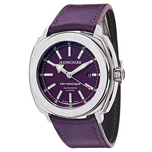 Jeanrichard 60500-11-D01-HDD0 Womens Purple Dial Mechanical Watch