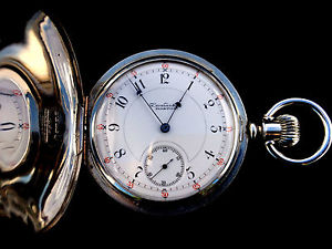 Howard 18s"N"15Jewel *Rare Series 9 Moorhouse Dial Silver Hunter Case Extra Fine
