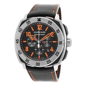 Jeanrichard 60650-21F613-HP60 Mens Black Dial Mechanical Watch