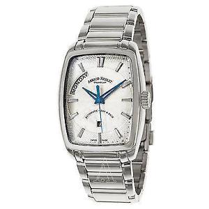 Armand Nicolet Men's TM7 Day & Date Mechanical Automatic Watch -  9630A-AG-M9630