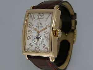 Gevril Avenue Of Americas Calendar Moon Phase, 18K Rose Gold 5130 $19,990 LNIB