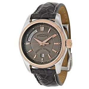 Armand Nicolet 8641A-2-GR-P974GR2 Mens Grey Dial Automatic Watch