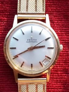 Zenith stellina oro automatic svizzero con cinturino in oro massiccio 18 carati
