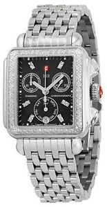MODEL MWW06P000171  BIG SAVINGS NEW MICHELE SIGNATURE DECO DIAMOND LADIES WATCH