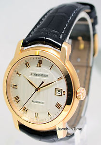 Audemars Piguet Jules 18k Rose Gold 39mm Mens Automatic Watch 15120OR