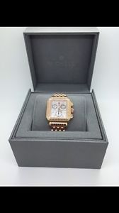 Michele Deco MWW06P000109 18K Rose Gold Plated Steel Quartz Women's Watch