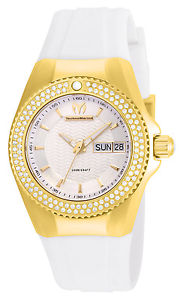 TechnoMarine TM-115237 Lady's Watch Stainless Steel White Dial