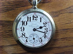 Hamilton 16s Gold Flashed Adjusted For Railroad Service 21 Jewels Marked Dial