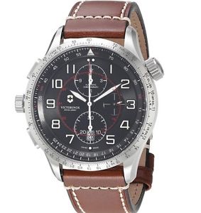 Victorinox Airboss Mach 9 automatic black dial men's watch