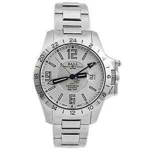 Ball Engineer Hydrocarbon Magnate GMT Chronometer Auto Men Watch GM2098C-SCAJ-SL