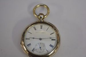 Rare E. Howard Series III Pocket Watch 18 Size (N) Coin Silver 1868 post war