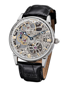 Made in Germany Tokyo Pionier mechanic watch analog genuine leather. Brand New.